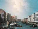 Detalj från målningen Canal Grande